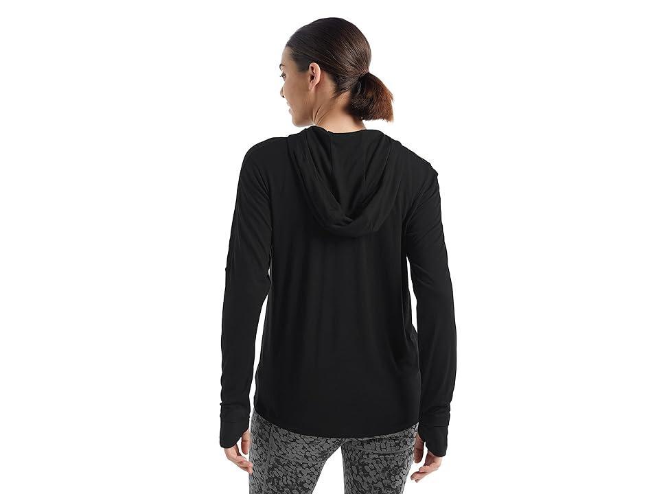 Icebreaker 125 Cool-Lite Sphere Long Sleeve Hoodie Women's Clothing Product Image