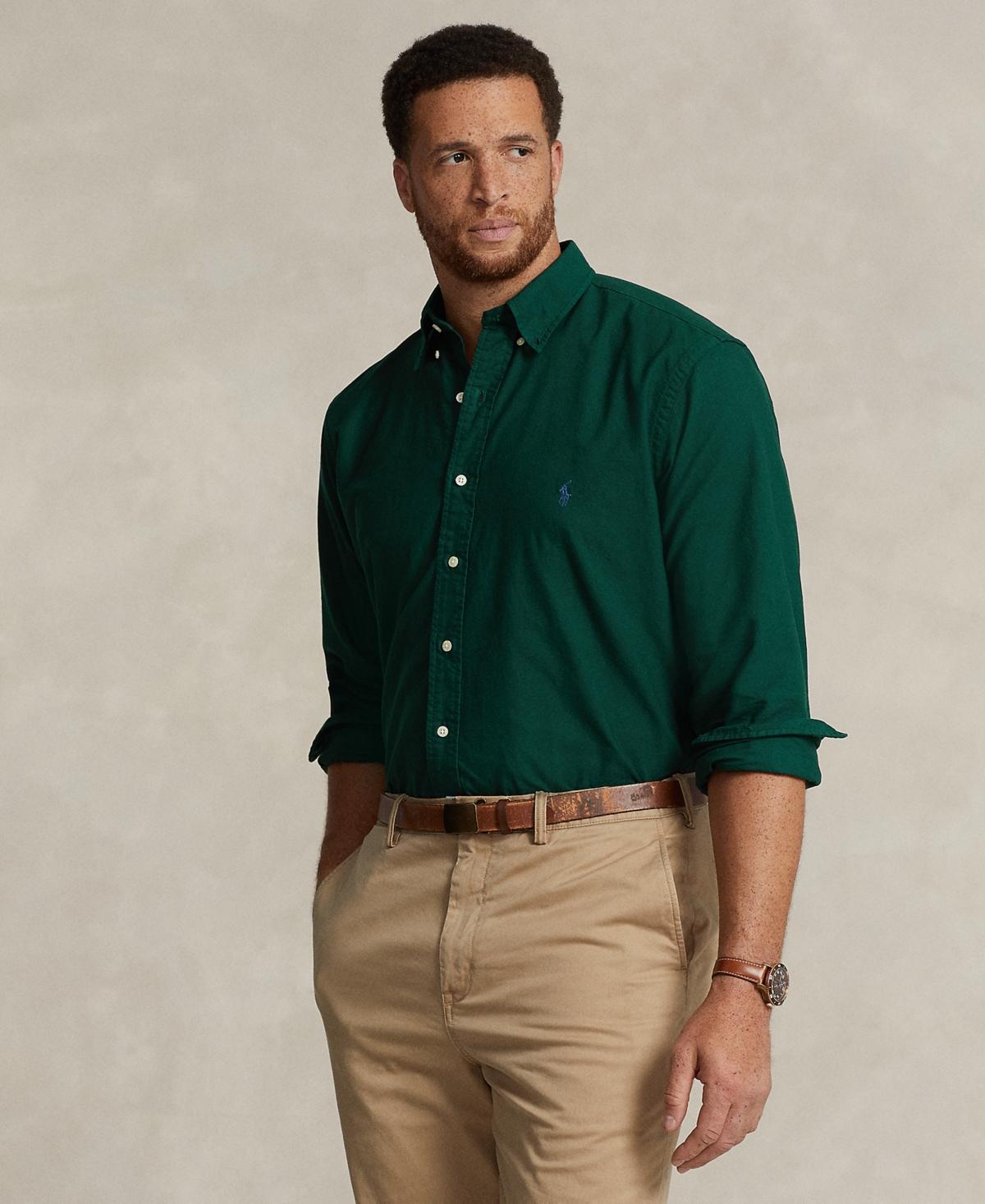 Polo Ralph Lauren Mens Big & Tall Garment-Dyed Oxford Shirt Product Image