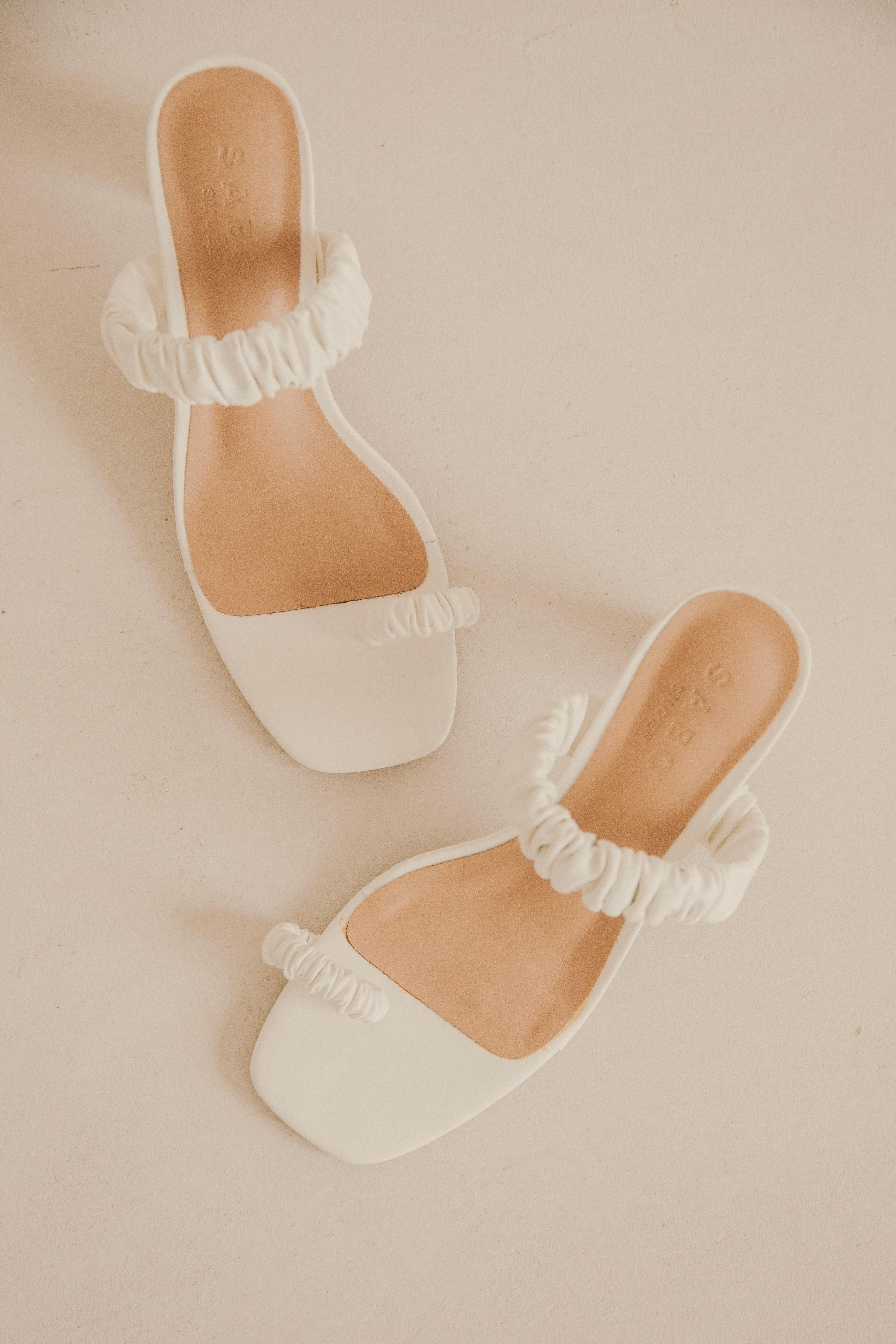 Catalina Heels - White Product Image