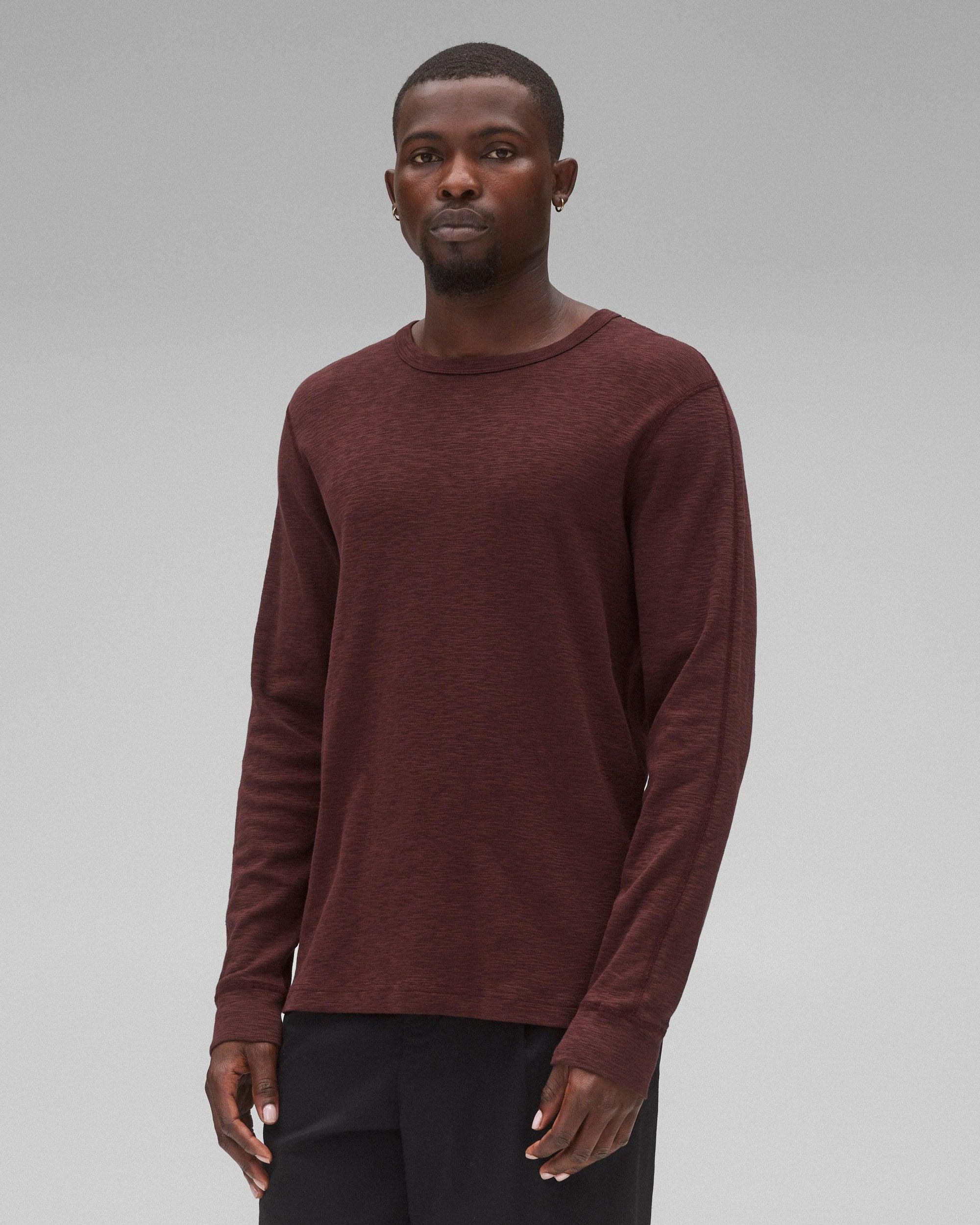 1x1 Slub Long Sleeve Male Product Image