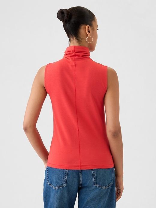 Featherweight Turtleneck Tank Top Product Image