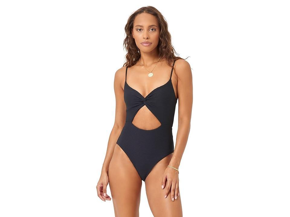 LSPACE Kyslee Twisted Cutout One-Piece Swimsuit Product Image