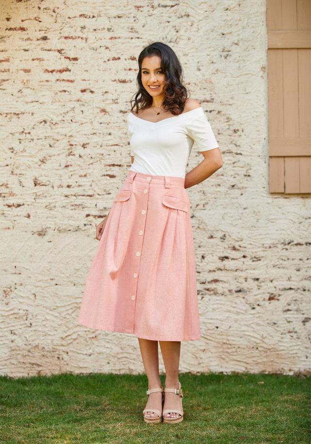 Effortless Feature A-Line Skirt Product Image