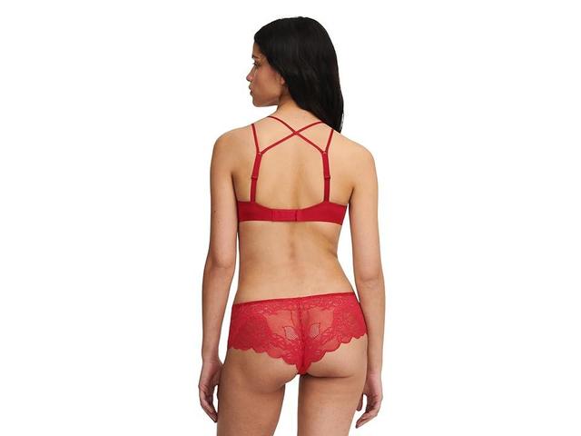 Chantelle Midnight Flowers Wirefree (Scarlet) Women's Lingerie Product Image