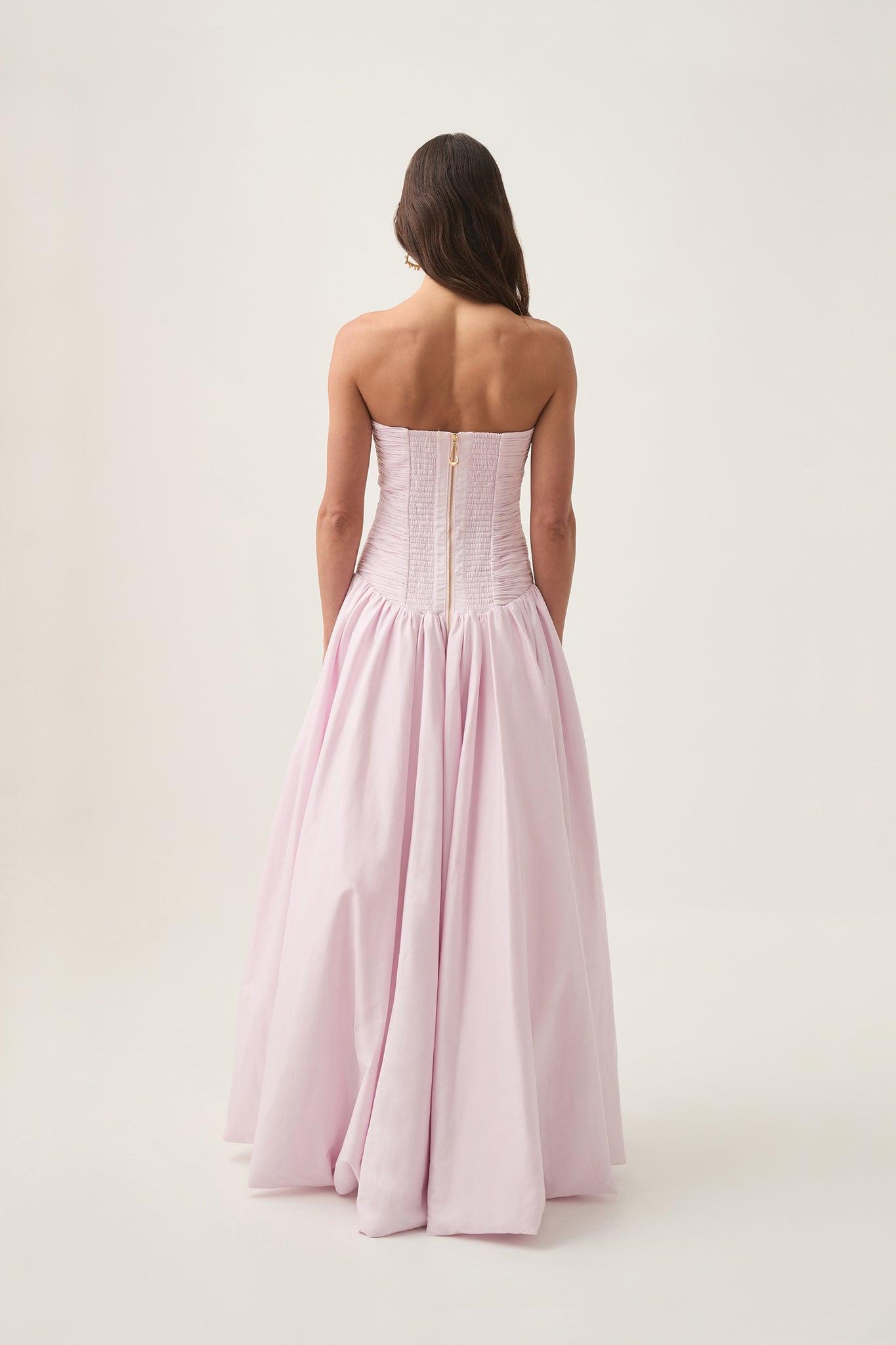 Violette Bubble Hem Maxi Dress Product Image