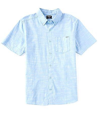 Hurley Mens One and Only Stretch Button-Down Shirt Product Image