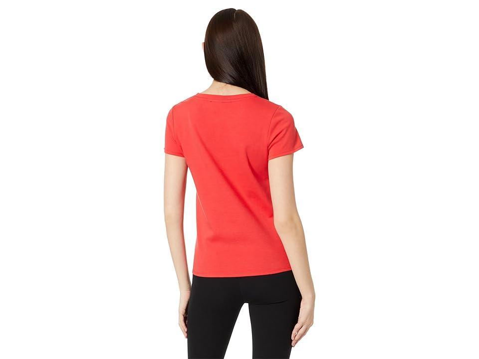 Vince Camuto Short Sleeve Crew Neck Knit Tee Shirt Product Image