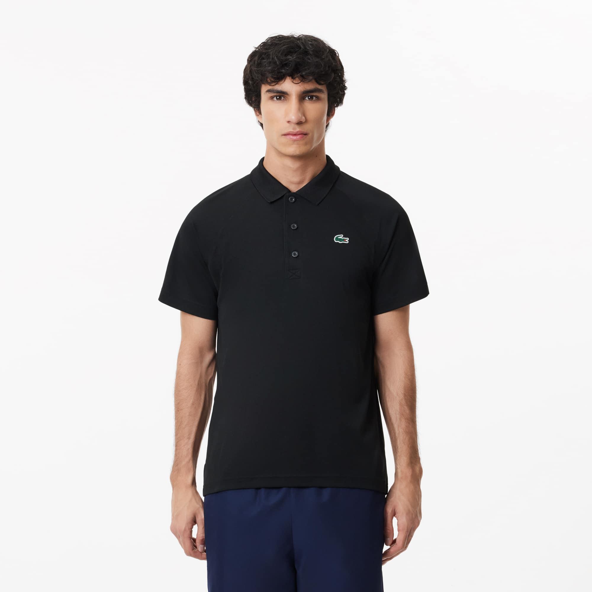 Sport Breathable Rip Resistant Monochrome Polo Shirt Product Image