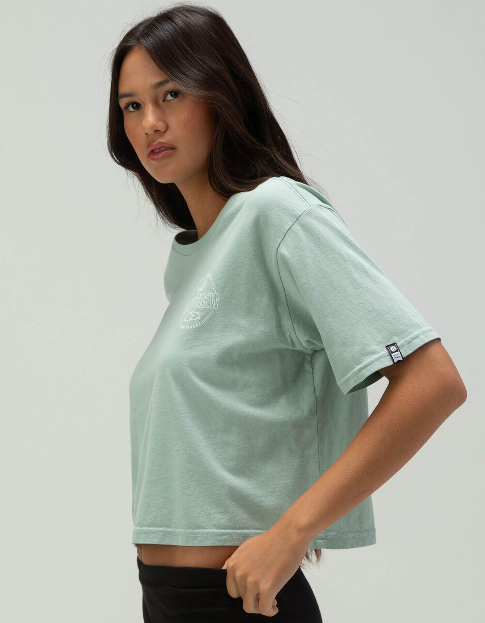 SALTY CREW Outlined Womens Crop Tee Product Image