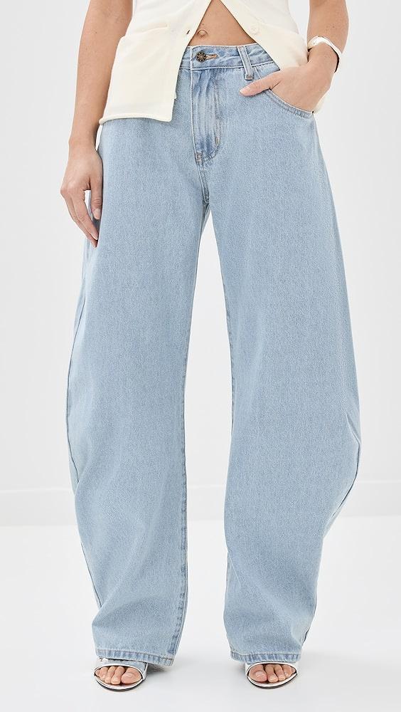 Lioness Horseshoe Jeans | Shopbop Product Image