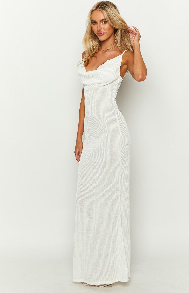 Raylee White Maxi Dress Product Image