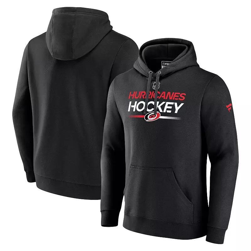 Mens Fanatics Branded Carolina Hurricanes Authentic Pro Pullover Hoodie Product Image