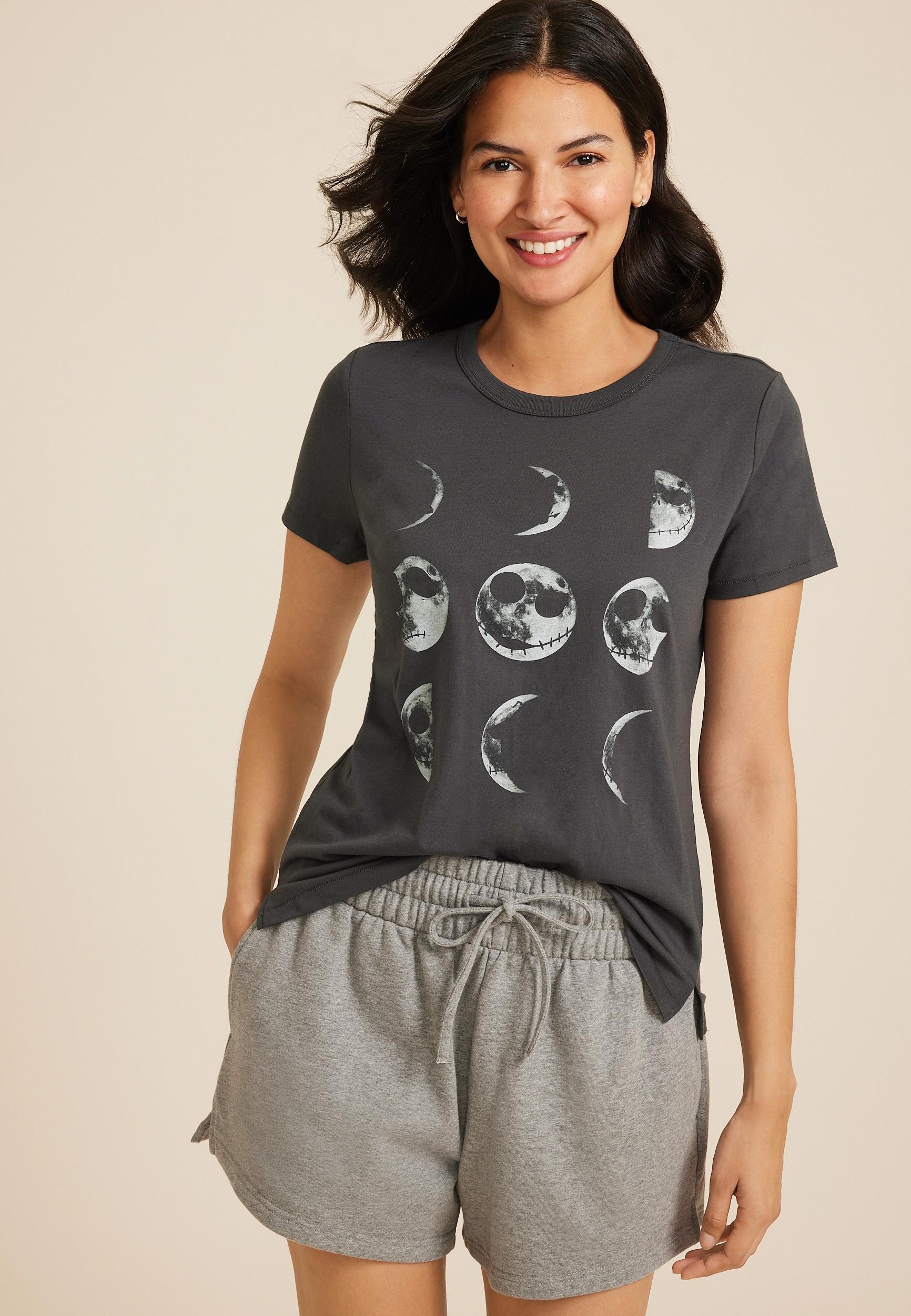 Nightmare Before Christmas Moon Phases Classic Fit Graphic Tee product image