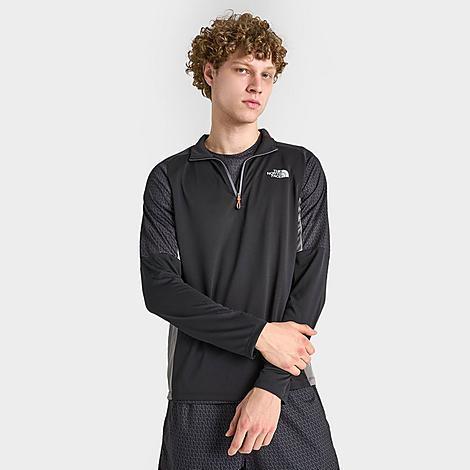 The North Face Inc Mens Performance Print Quarter-Zip Top Product Image