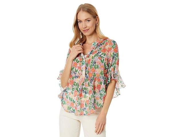 Vince Camuto Tunic Blouse (Birch) Women's Clothing Product Image