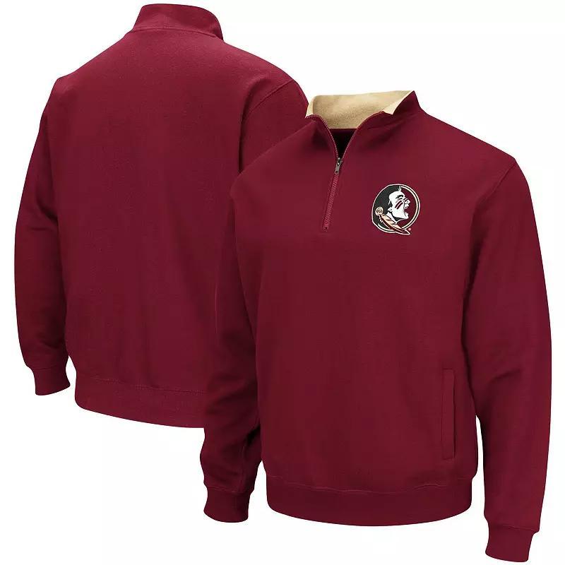 Mens Colosseum Green South Florida Bulls Tortugas Logo Quarter-Zip Jacket Product Image