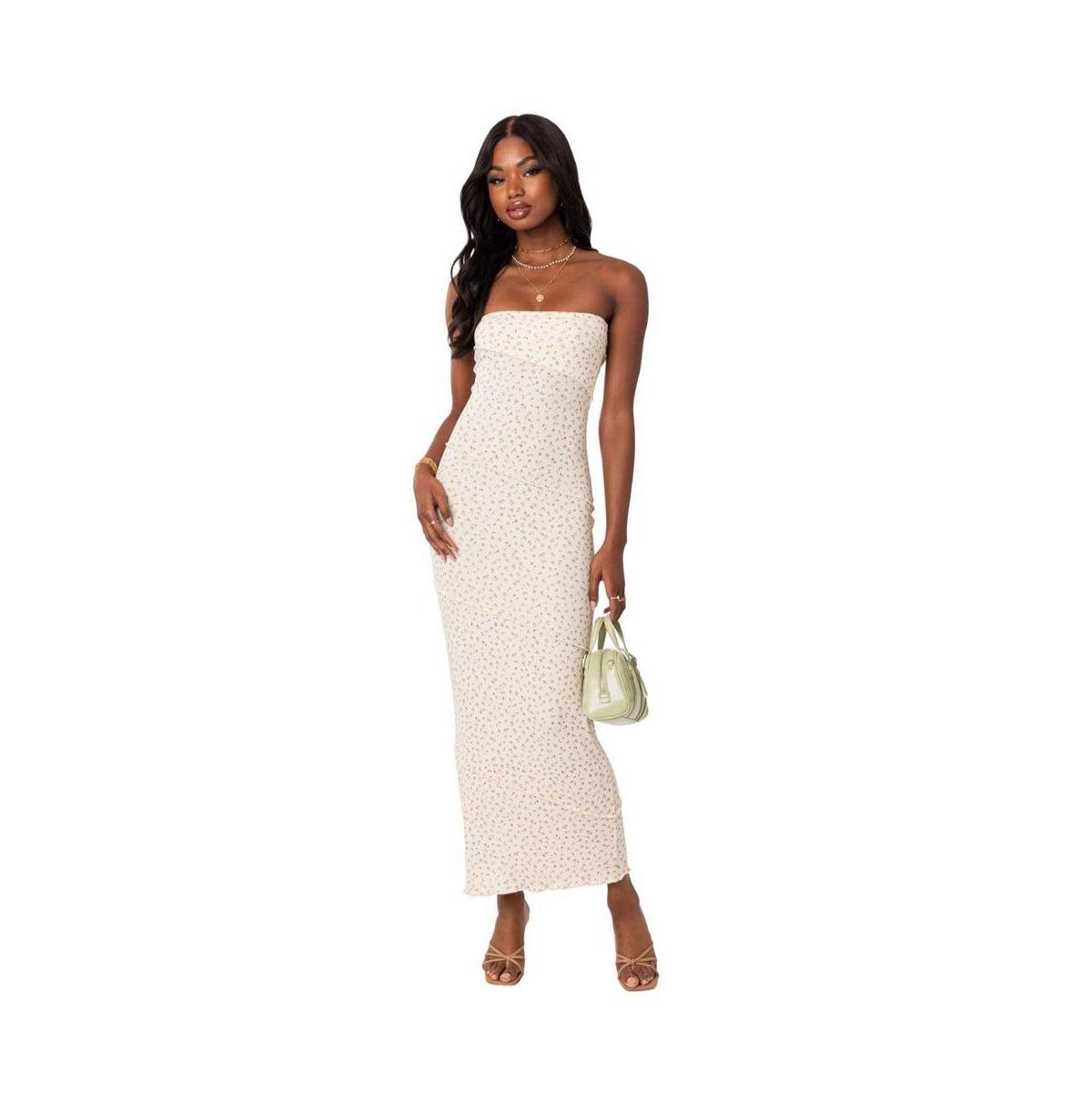 Womens Lynn Ribbed Maxi Dress product image