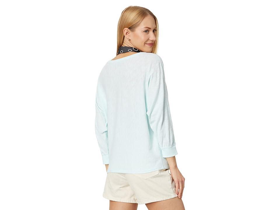 Lilla P 3/4 Sleeve Boatneck Dolman (Pool) Women's Clothing Product Image