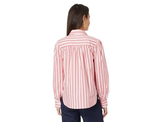 English Factory Stripe Shirt Women's Clothing Product Image