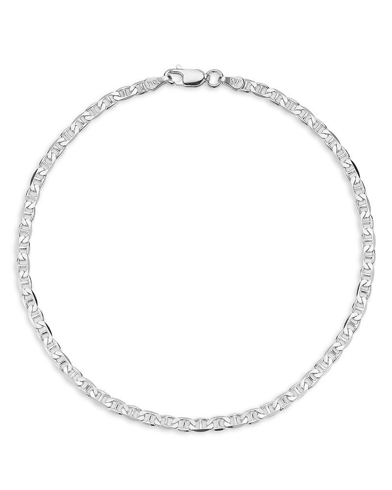 Milanesi And Co Sterling Silver 3mm Mariner Link Chain Bracelet Product Image