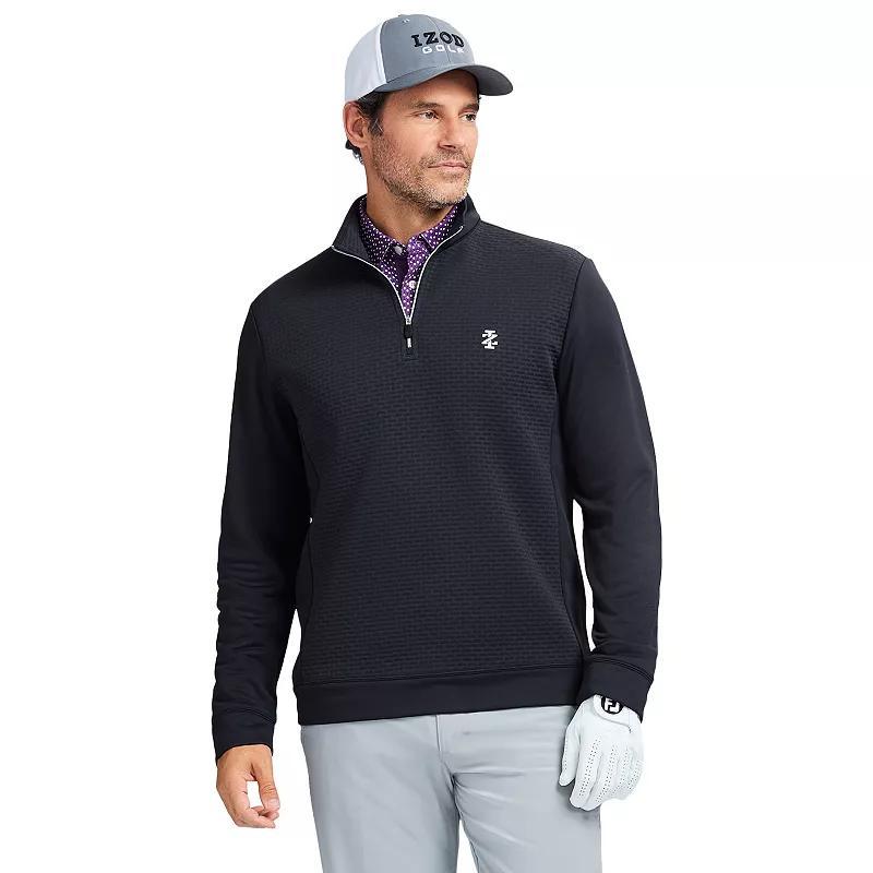 Mens IZOD Hydrashield Golf Quarter-Zip Jacket Product Image