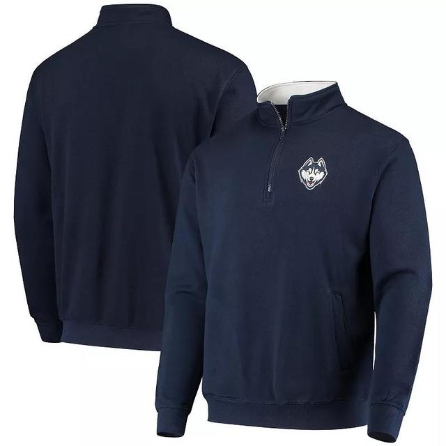 Mens Navy Uconn Huskies Tortugas Logo Quarter-Zip Jacket Product Image