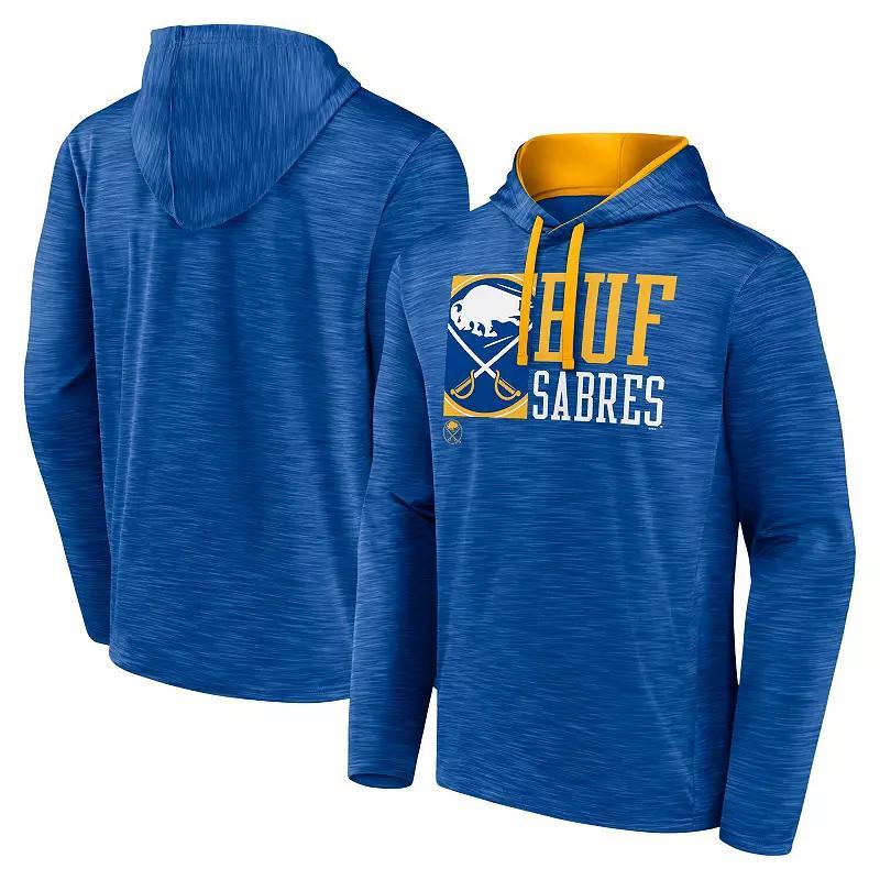 Mens Fanatics Royal Buffalo Sabres Never Quit Pullover Hoodie Product Image