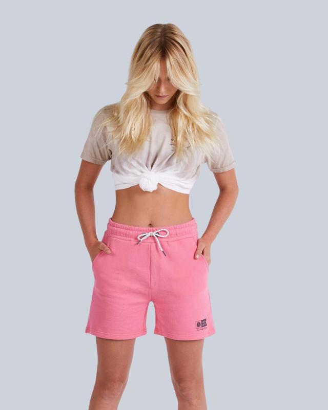 Alpha Sweatshort - Deep Pink Product Image