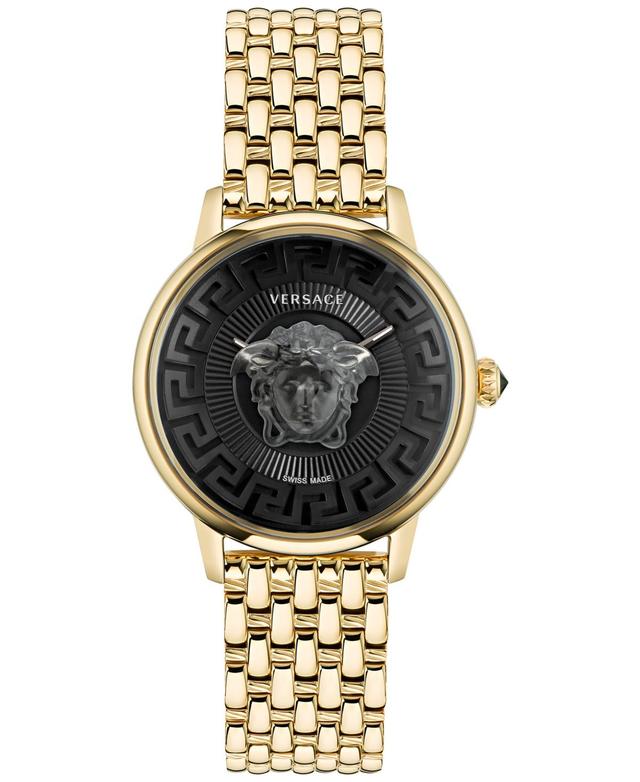 Versace Womens Swiss Medusa Alchemy Gold Ion Plated Bracelet Watch 38mm Product Image