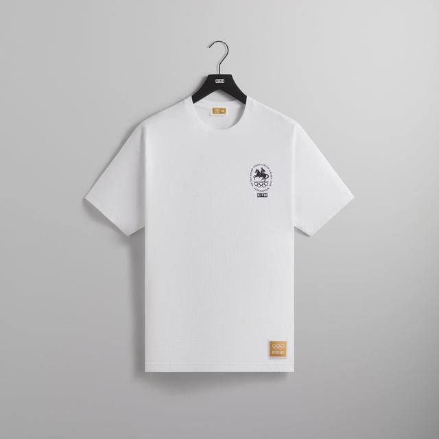 Kith for Olympics Heritage Stockholm 1956 Vintage Tee - White Male Product Image