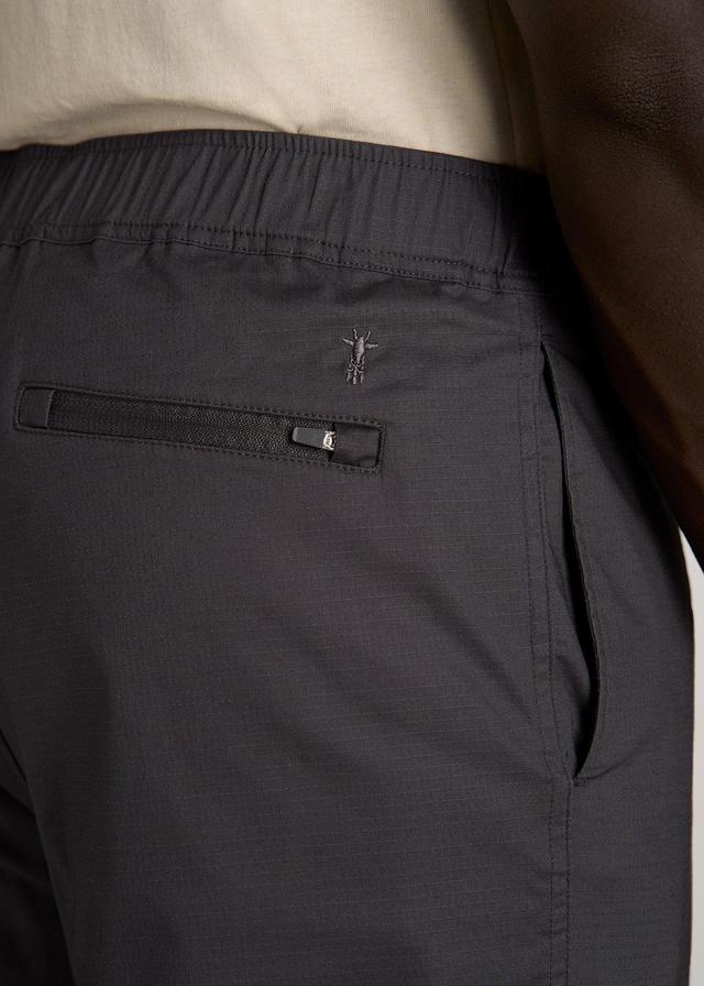 TAPERED-FIT Ripstop Pants for Tall Men in Iron Grey Male Product Image