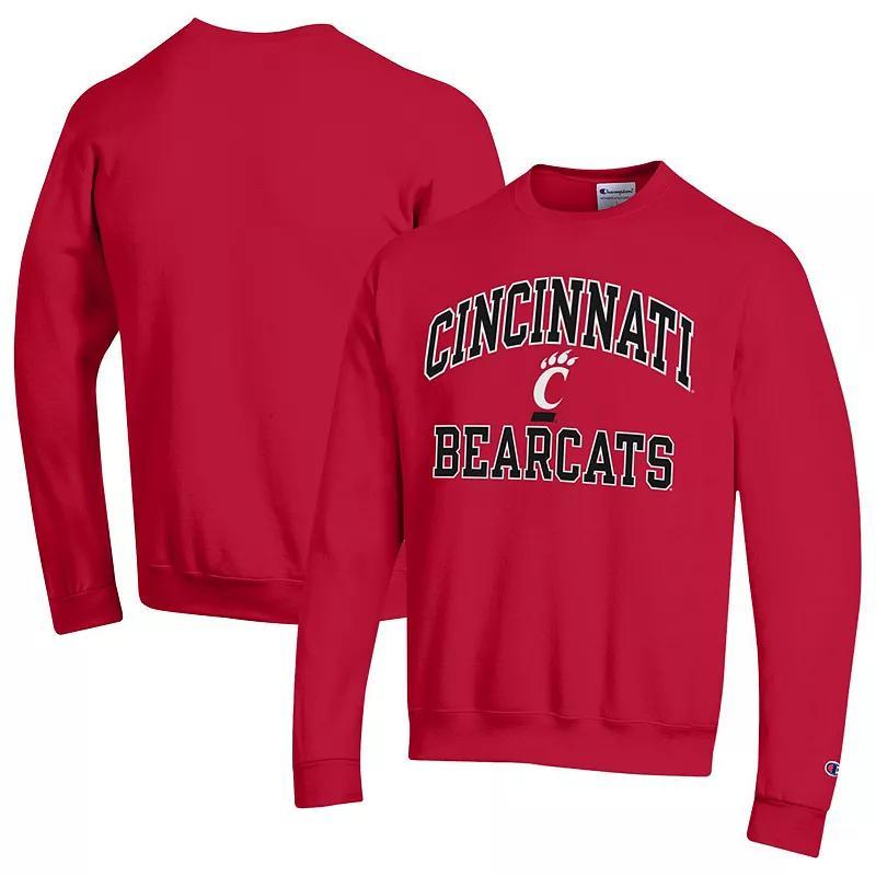 Mens Champion Cincinnati Bearcats High Motor Pullover Sweatshirt Product Image