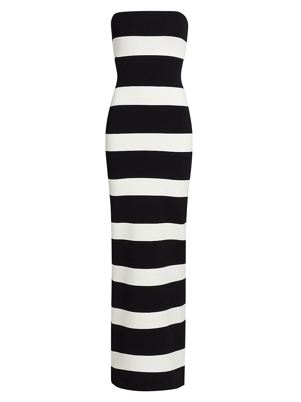 Womens Lehua Striped Knit Maxi Dress Product Image