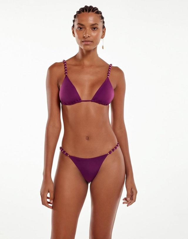 SU22 D1 - Sale Beads Bottom - Plum, Size: Cheeky / L Product Image