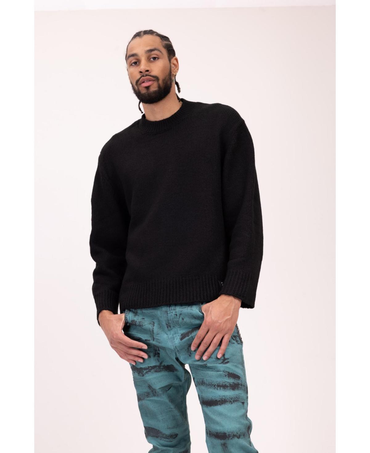 Ron Tomson Mens Modern Oversized Bold Sweater Product Image