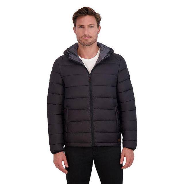 Mens ZeroXposur Cruise Midweight Hooded Puffer Jacket Brown Product Image