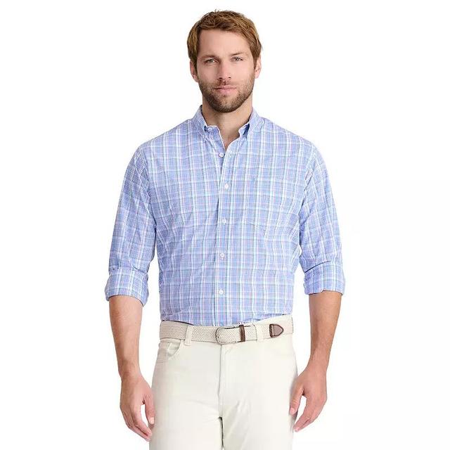 Mens IZOD Classic Plaid Button-Down Shirt Product Image