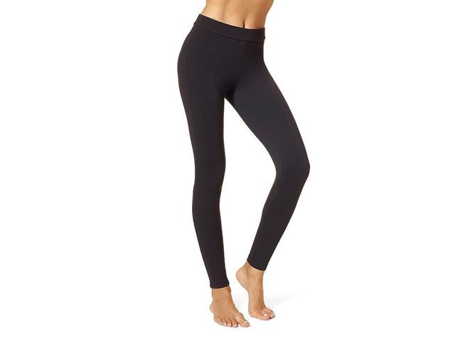 Hue High-Waisted Blackout Cotton-Blend Leggings Product Image