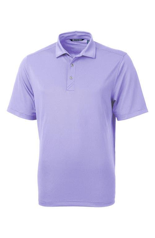 Cutter & Buck Virtue Eco Pique Recycled Polo (Hyacinth) Men's Clothing Product Image