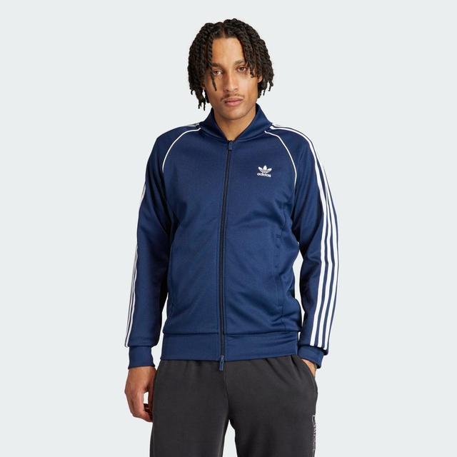 adidas Adicolor Classics SST Track Jacket Semi Green Spark S Mens Product Image