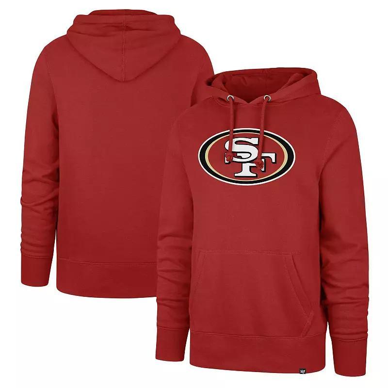 Mens 47 Brand Scarlet San Francisco 49ers Regional Headline Pullover Hoodie Product Image