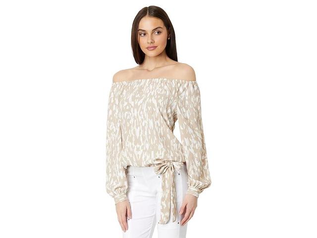 Vince Camuto Tie Hem Off The Shoulder Top Product Image