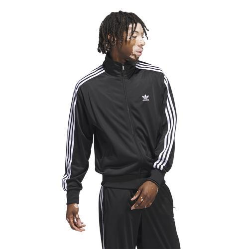 adidas Originals Mens adidas Originals adicolor Firebird Lifestyle Track Jacket - Mens Black/White Product Image