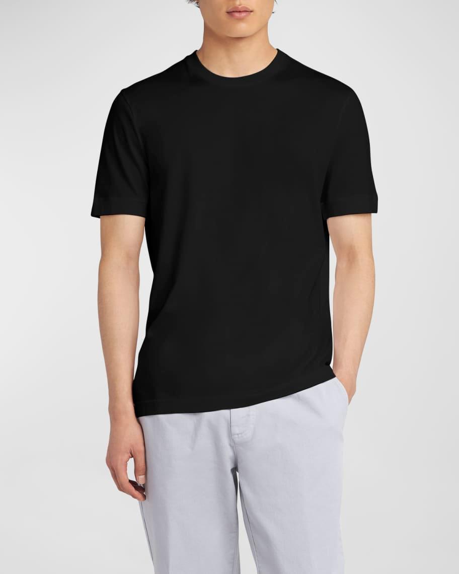 Mens Cotton Crewneck T-Shirt Product Image