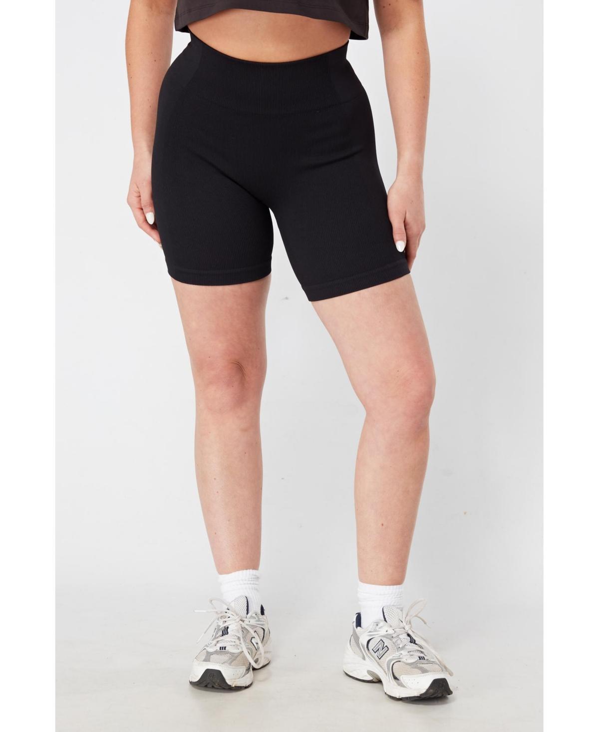 Womens Seamless Rib Cycling Short product image