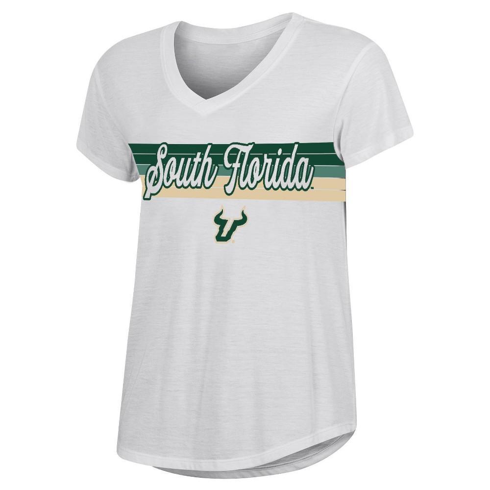 NCAA South Florida Bulls Womens V-Neck T-Shirt Product Image