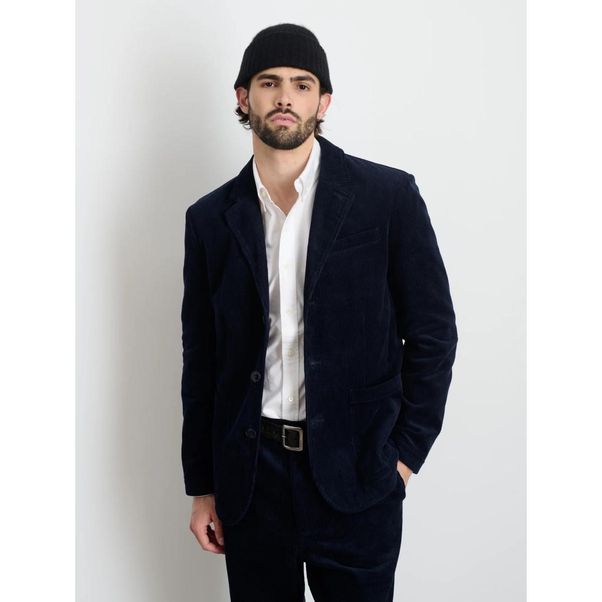 Mill Blazer Dark Navy Corduroy Product Image