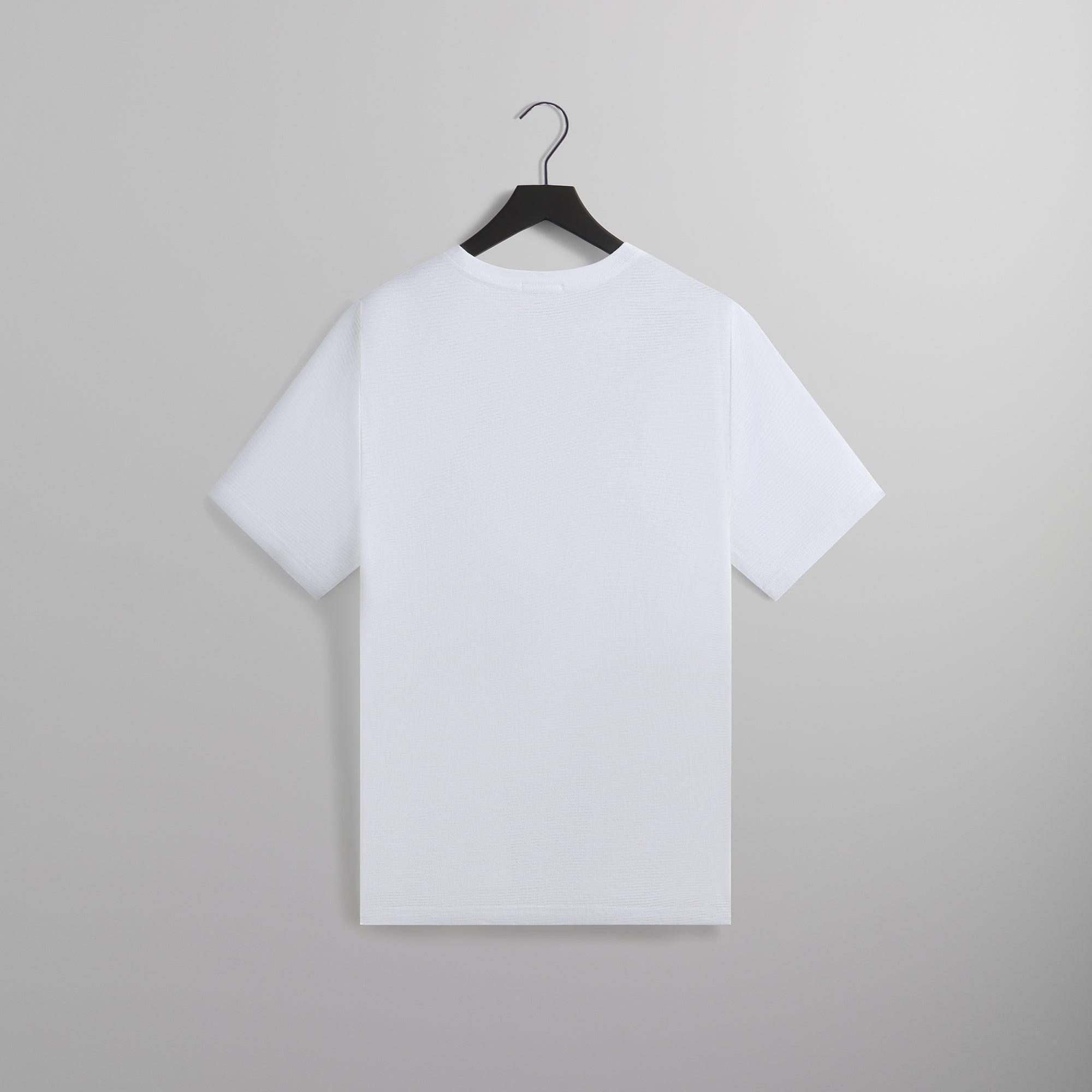 Kith Pointelle Mesh Heathrow Tee - White Male Product Image