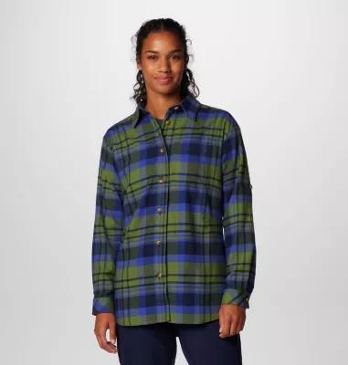 Columbia Women's Holly Hideaway Flannel Shirt- Product Image