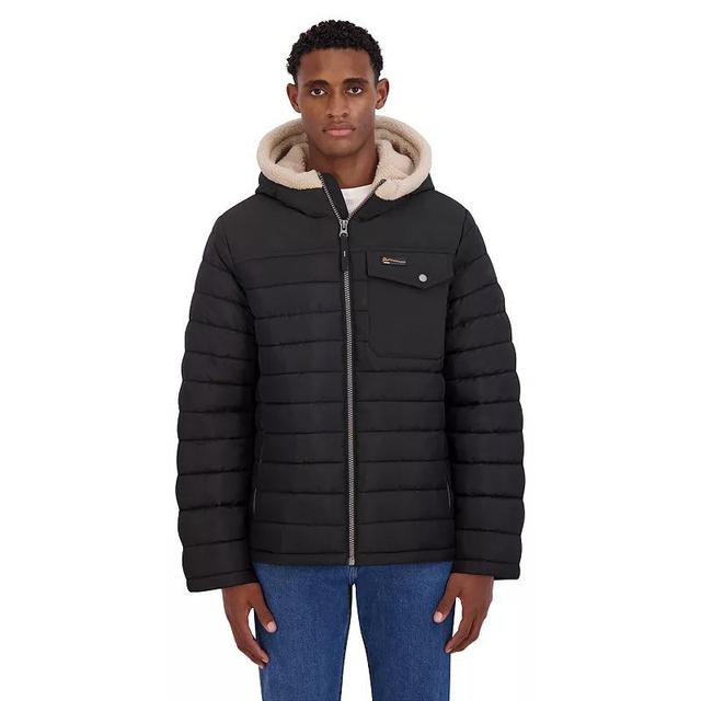 Mens Halitech Quilted Hooded Jacket Product Image